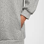 Sudadera con gorro sin cierre oversized para niños talla grande Nike Sportswear Club Fleece