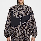 เสื้อแจ็คเก็ตผู้หญิงพิมพ์ลาย Nike Sportswear