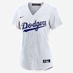 Jersey Nike de la MLB Replica para mujer Kyle Tucker Los Angeles Dodgers - Blanco