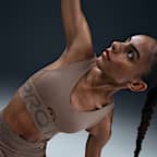 Nike Pro Indy Plunge Sujetador deportivo de sujeción media con almohadilla - Mujer