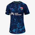 Jersey Nike Dri-FIT de la NWSL Replica del San Diego Wave FC visitante 2025 Stadium para mujer