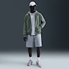 Nike Solo Swoosh Men's Full-Zip Fleece Hoodie