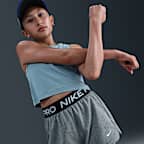 Nike Pro Fleece Big Kids' (Girls') Dri-FIT Shorts