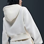 ナイキ スポーツウェア フェニックス フリース ウィメンズ ルーズ フルジップ クロップド パーカー