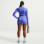 Nike Pro Women's Dri-FIT Cropped Long-Sleeve Top