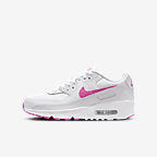 White/Laser Fuchsia