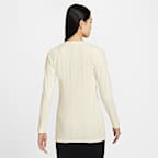 ナイキ スポーツウェア チル ニット ウィメンズ スリム リブ カーディガン