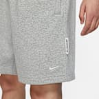 ナイキ Dri-FIT スタンダード イシュー メンズ 21cm フレンチ テリー バスケットボールショートパンツ