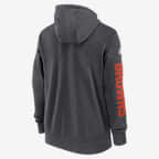 Cleveland Browns Sideline Team Issue Club Men's Nike Full Zip Hoodie