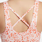 Nike Swoosh Icon Clash Women's Medium-Support Padded Strappy Printed Sports Bra