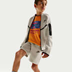Nike Sportswear Tech Fleece Big Kids' (Boys') Shorts