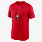Georgia Primetime Football Icon Legend Men's Nike Dri-FIT College T-Shirt - Red
