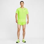 กางเกงวิ่งขาสั้น 2 นิ้วมีซับในผู้ชาย Dri-FIT ADV Nike AeroSwift