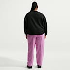 Nike Sportswear Chill Terry Women's Oversized Crew-Neck French Terry Sweatshirt (Plus Size)