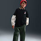 Playera para niños talla grande Nike Sportswear
