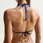 Parte de arriba de bikini triangular para mujer Nike Swim