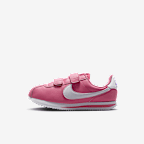Nike Cortez Little Kids' Shoes - Peony/White