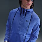 Top de fitness de cierre completo Therma-FIT para hombre Nike Therma