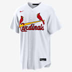Jersey Nike de la MLB Replica para hombre Lars Nootbaar St. Louis Cardinals - Blanco