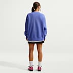 Sudadera oversized de cuello redondo para mujer Nike Sportswear Phoenix Fleece