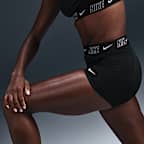 Shorts Kick para mujer Nike Swim Fusion Logo Tape