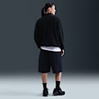 ナイキ スポーツウェア フェニックス プラッシュ ウィメンズ コージー フリース オーバーサイズド モックネック トップ