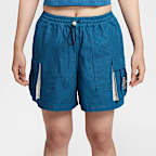 กางเกงทรงคาร์โก้ขาสั้น 5 นิ้วผู้หญิง Nike Sportswear