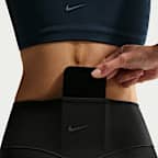 Nike Zenvy Women's High-Waisted Full-Length Leggings with No Front Seam