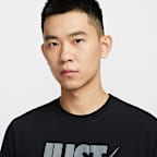 Nike Men's Dri-FIT Short-Sleeve Fitness T-Shirt