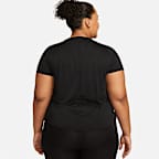 Nike Dri-FIT Swoosh Women's Short-Sleeve Running Top (Plus Size)