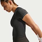 Playera Dri-FIT para mujer Nike Pro Seamless