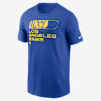 Playera Nike de la NFL para hombre Los Angeles Rams Air Essential - Royal