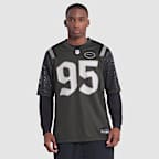 Quinnen Williams New York Jets Rivalries Collection Men’s Nike NFL Game Jersey - Green
