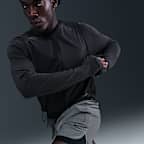 Shorts de correr reflejantes de 10 cm 2 en 1 para hombre Nike