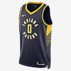 Indiana Pacers Icon Edition 2022/23 Men's Nike Dri-FIT NBA Swingman Jersey - College Navy