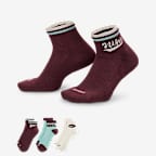 Calcetines al tobillo Nike Everyday Plus (3 pares) - Multicolor