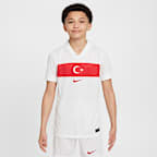 Türkei 2024/25 Stadium Home Nike Replica Fußballtrikot mit Dri-FIT-Technologie für ältere Kinder