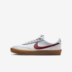 Pure Platinum/Gum Medium Brown/White/Dark Team Red