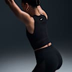 Nike Pro Women's Mid-Rise 3" Mesh-Paneled Shorts