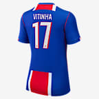 Vitinha Paris Saint-Germain 2026/27 Stadium Home Women's Nike Dri-FIT Soccer Jersey - Blue
