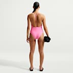 Nike Swim Women's Terry Texture Y-Back One Piece