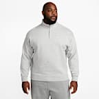 Nike Solo Swoosh Men's Fleece Quarter-Zip Top