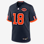 Caleb Williams Chicago Bears Rivalries Collection Men's Nike NFL Game Jersey - Navy