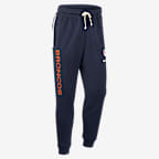 Denver Broncos Ground Game Sideline Men's Nike Dri-FIT NFL Taper Pants - Navy