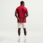 Polo de golf de manga Dri-FIT con logotipo para hombre Nike Velocity