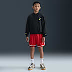 Sudadera con gorro sin cierre para niños talla grande de LeBron "Uncharted"