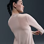 Playera de manga larga Dri-FIT para mujer Nike One Classic