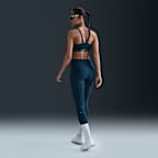 Nike Universa Yüksek Belli Bilek Üstü Ön Dikişsiz Kadın Taytı