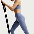 Nike Universa Women's High-Waisted 7/8 Leggings with No Front Seam