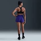 Nike Swoosh-sports-bh med medium støtte uden indlæg til kvinder